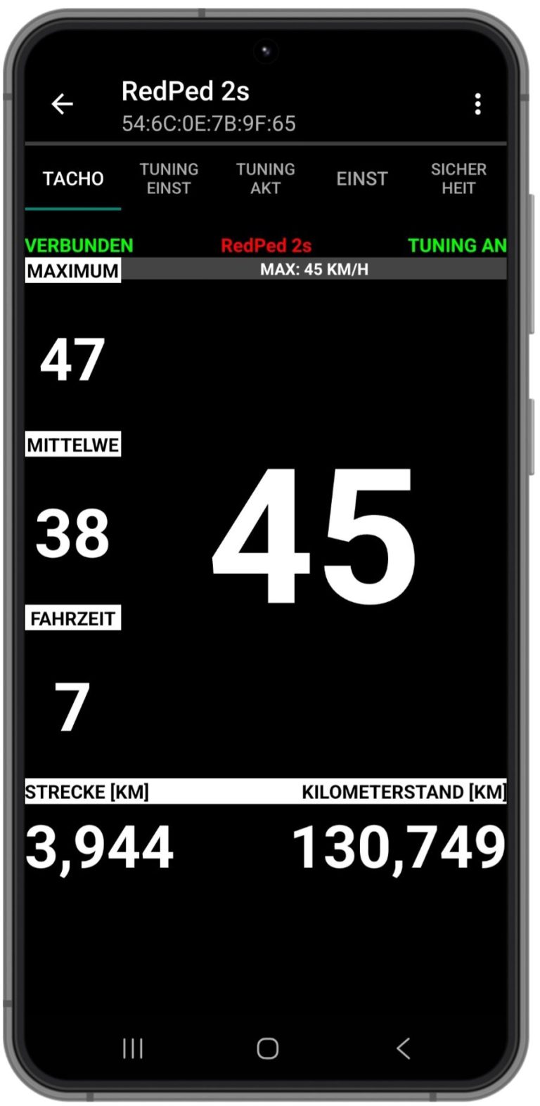Screenshot - RedPed 2 App für Android